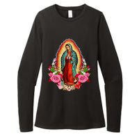 Our Lady Of Guadalupe Saint Virgin Mary Womens CVC Long Sleeve Shirt