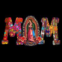 Our Lady Of Guadalupe Catholic Virgin Mary Mexican Mom Womens Tank Top