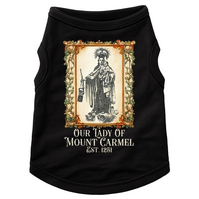 Our Lady Of Mount Carmel Marian Catholic Doggie Tank