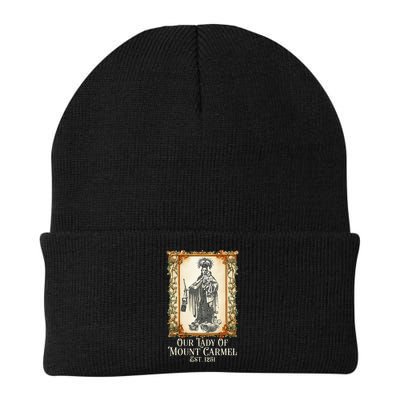 Our Lady Of Mount Carmel Marian Catholic Beanie
