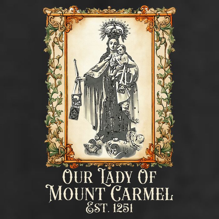 Our Lady Of Mount Carmel Marian Catholic Hat