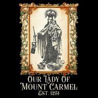 Our Lady Of Mount Carmel Marian Catholic Zip Tote Bag