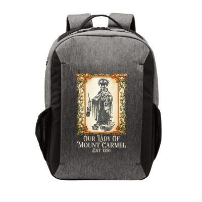 Our Lady Of Mount Carmel Marian Catholic Vector Backpack