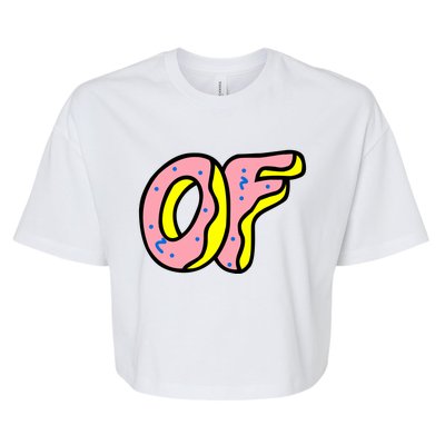 Of Logo Odd Future Bella+Canvas Jersey Crop Tee