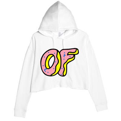 Of Logo Odd Future Crop Fleece Hoodie