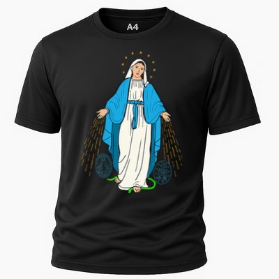 Our Lady Of Grace Virgen De La Medalla Milagrosa Performance Shirt