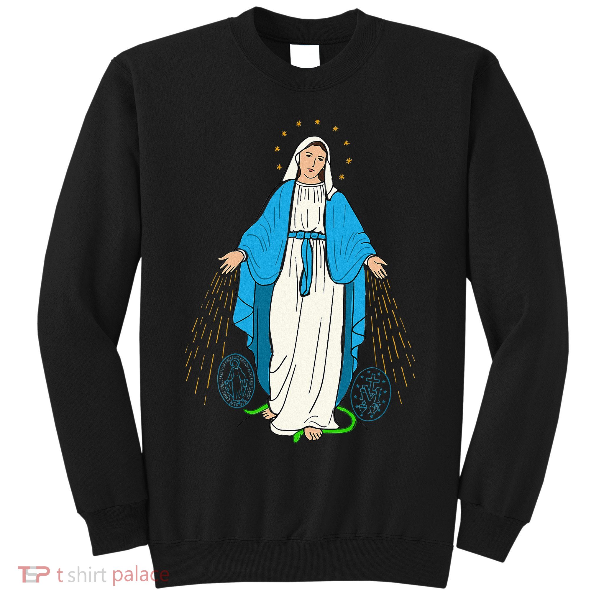 Our Lady Of Grace Virgen De La Medalla Milagrosa Sweatshirt