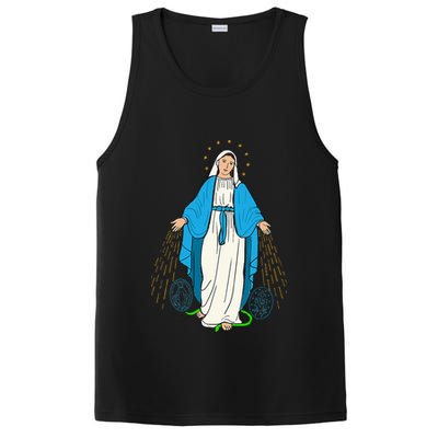 Our Lady Of Grace Virgen De La Medalla Milagrosa PosiCharge Competitor Tank