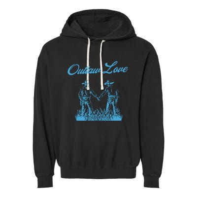 Outlaw Love Garment-Dyed Fleece Hoodie