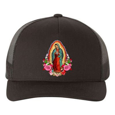 Our Lady Of Guadalupe Saint Virgin Mary Yupoong Adult 5-Panel Trucker Hat