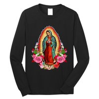 Our Lady Of Guadalupe Saint Virgin Mary Long Sleeve Shirt