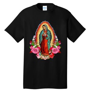 Our Lady Of Guadalupe Saint Virgin Mary Tall T-Shirt