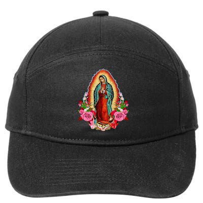 Our Lady Of Guadalupe Saint Virgin Mary 7-Panel Snapback Hat