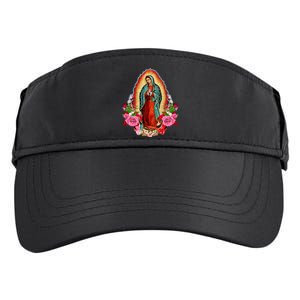 Our Lady Of Guadalupe Saint Virgin Mary Adult Drive Performance Visor