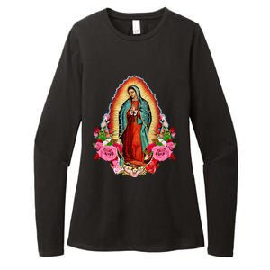 Our Lady Of Guadalupe Saint Virgin Mary Womens CVC Long Sleeve Shirt