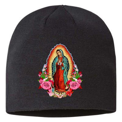 Our Lady Of Guadalupe Saint Virgin Mary Sustainable Beanie