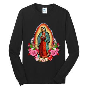 Our Lady Of Guadalupe Saint Virgin Mary Tall Long Sleeve T-Shirt