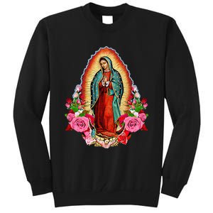 Our Lady Of Guadalupe Saint Virgin Mary Tall Sweatshirt