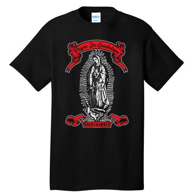 Our Lady of Guadalupe Catholic Virgin Mary Mexican Mom Tall T-Shirt