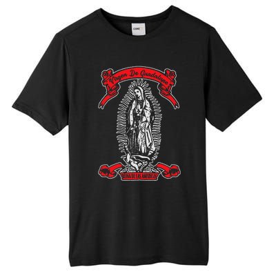 Our Lady of Guadalupe Catholic Virgin Mary Mexican Mom Tall Fusion ChromaSoft Performance T-Shirt