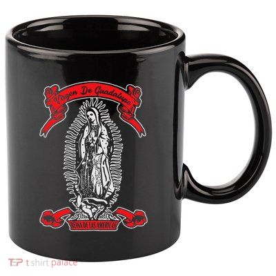 Our Lady of Guadalupe Catholic Virgin Mary Mexican Mom 11oz C Handle Ceramic Mug