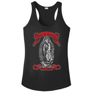 Our Lady of Guadalupe Catholic Virgin Mary Mexican Mom Ladies PosiCharge Competitor Racerback Tank