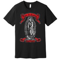 Our Lady of Guadalupe Catholic Virgin Mary Mexican Mom Premium T-Shirt