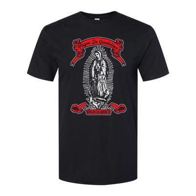 Our Lady of Guadalupe Catholic Virgin Mary Mexican Mom Softstyle® CVC T-Shirt