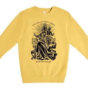 Our Lady Of Mount Carmel Premium Crewneck Sweatshirt