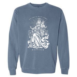 Our Lady Of Mount Carmel Garment-Dyed Sweatshirt