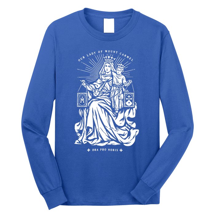 Our Lady Of Mount Carmel Long Sleeve Shirt