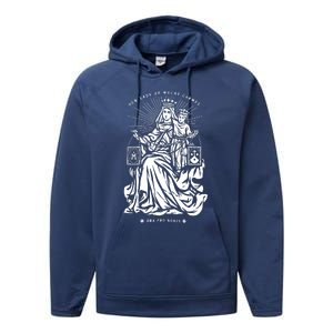 Our Lady Of Mount Carmel Performance Fleece Hoodie