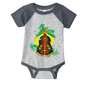 Our Lady of Aparecida Patron Saint of Brazil Infant Baby Jersey Bodysuit