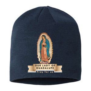 Our Lady Of Guadalupe Mary Catholic Religious Gift Sustainable Beanie