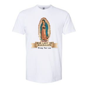 Our Lady Of Guadalupe Mary Catholic Religious Gift Softstyle CVC T-Shirt