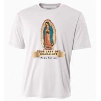 Our Lady Of Guadalupe Mary Catholic Religious Gift Cooling Performance Crew T-Shirt