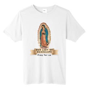 Our Lady Of Guadalupe Mary Catholic Religious Gift Tall Fusion ChromaSoft Performance T-Shirt