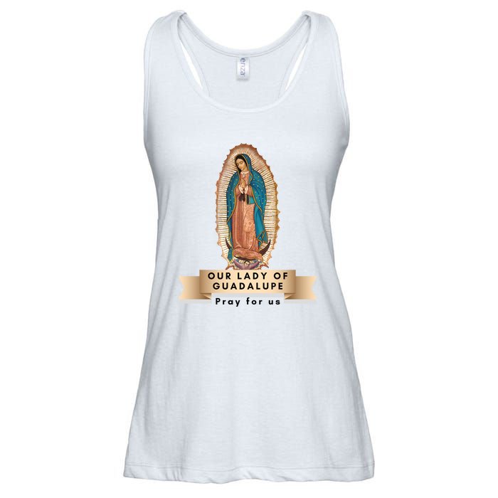 Our Lady Of Guadalupe Mary Catholic Religious Gift Ladies Essential Flowy Tank