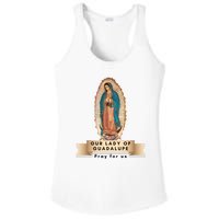 Our Lady Of Guadalupe Mary Catholic Religious Gift Ladies PosiCharge Competitor Racerback Tank