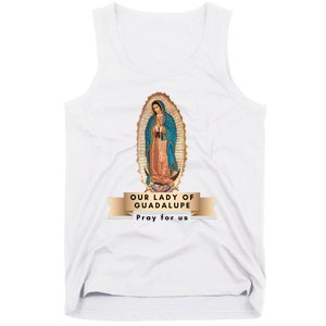 Our Lady Of Guadalupe Mary Catholic Religious Gift Tank Top