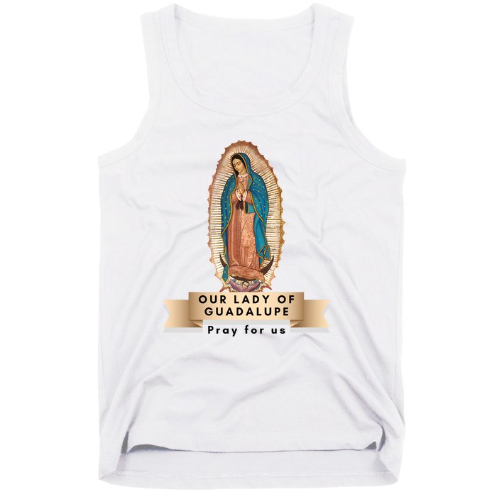 Our Lady Of Guadalupe Mary Catholic Religious Gift Tank Top