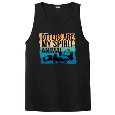 O.tter Lover O.tter Spirit Animal Funny Otter Otter  PosiCharge Competitor Tank