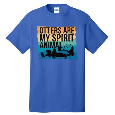 O.tter Lover O.tter Spirit Animal Funny Otter Otter  Tall T-Shirt