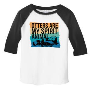 O.tter Lover O.tter Spirit Animal Funny Otter Otter  Toddler Fine Jersey T-Shirt