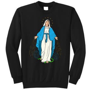 Our Lady Of Grace Virgen De La Medalla Milagrosa Sweatshirt