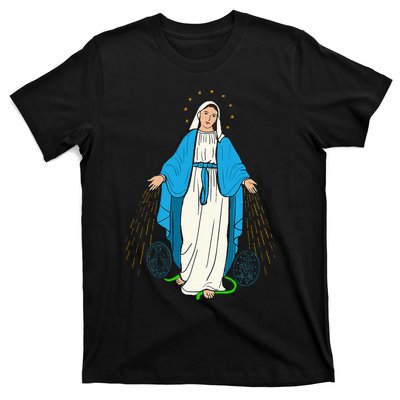 Our Lady Of Grace Virgen De La Medalla Milagrosa T-Shirt