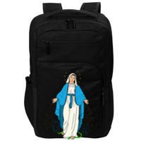 Our Lady Of Grace Virgen De La Medalla Milagrosa Impact Tech Backpack