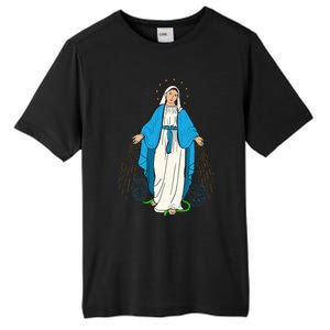 Our Lady Of Grace Virgen De La Medalla Milagrosa Tall Fusion ChromaSoft Performance T-Shirt