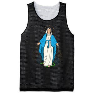 Our Lady Of Grace Virgen De La Medalla Milagrosa Mesh Reversible Basketball Jersey Tank