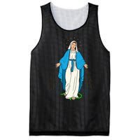 Our Lady Of Grace Virgen De La Medalla Milagrosa Mesh Reversible Basketball Jersey Tank